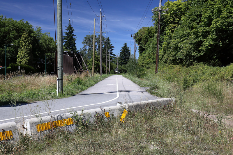 Arbutus Greenway, which used to be an inter-urban train track until very recently